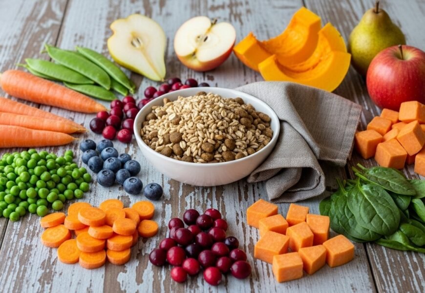 fiber rich foods for dogs​